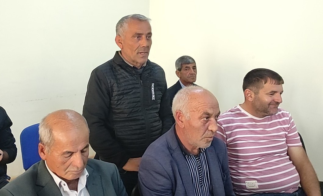 Seymur Orucov kənd sakinləri ilə görüşdü - FOTOLAR